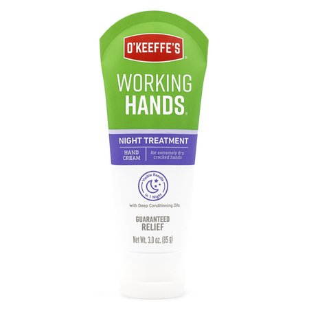 OKEEFFES Working Hands White Night Treatment Hand Cream 3 oz K3200502
